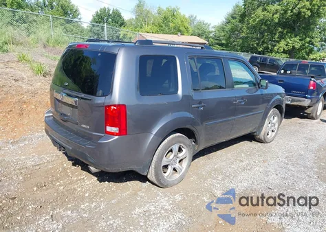 2013 Honda Pilot Ex-L из США, поврежденный, VIN 5FNYF4H59DB056695